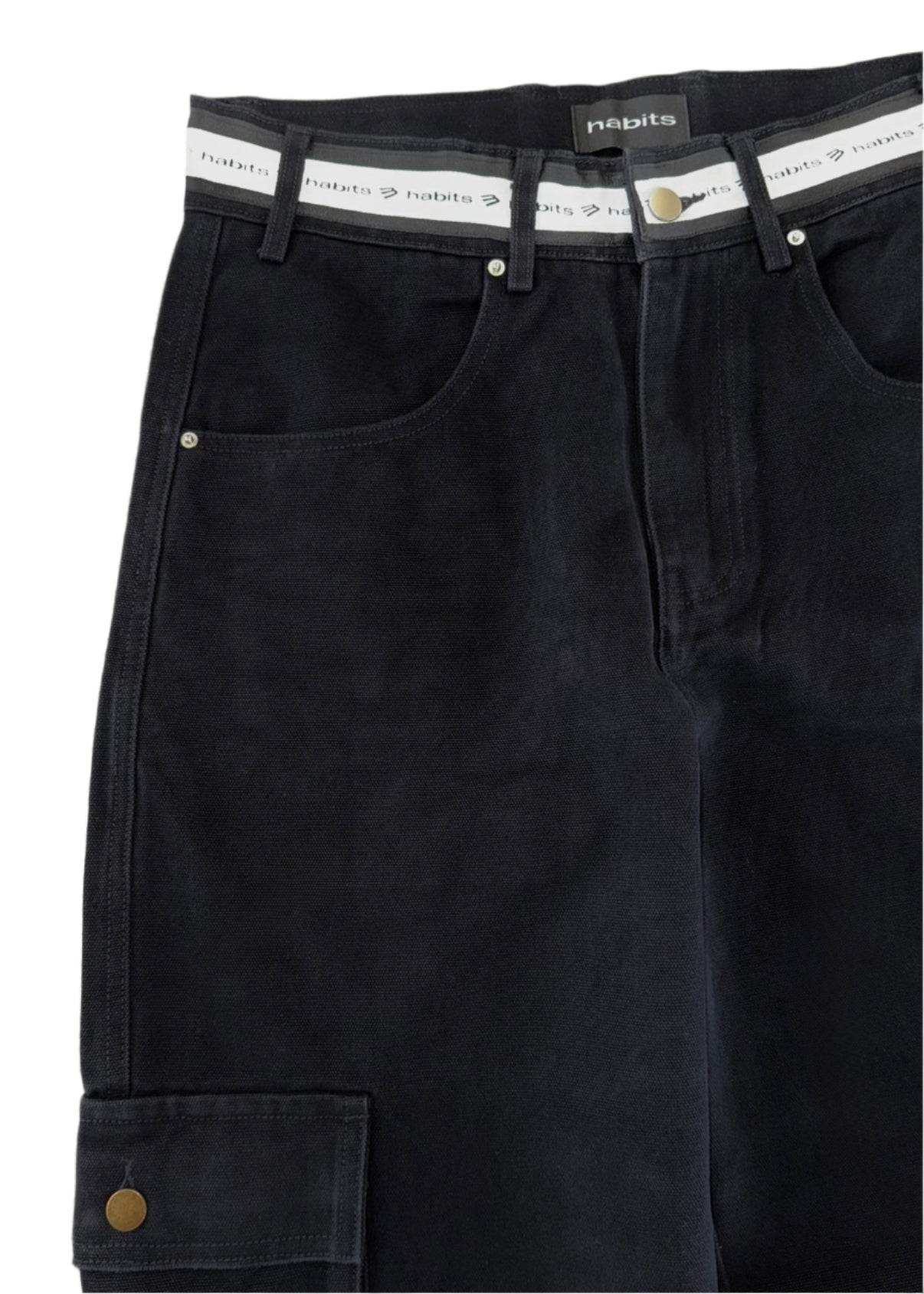 Jet Black Cargos